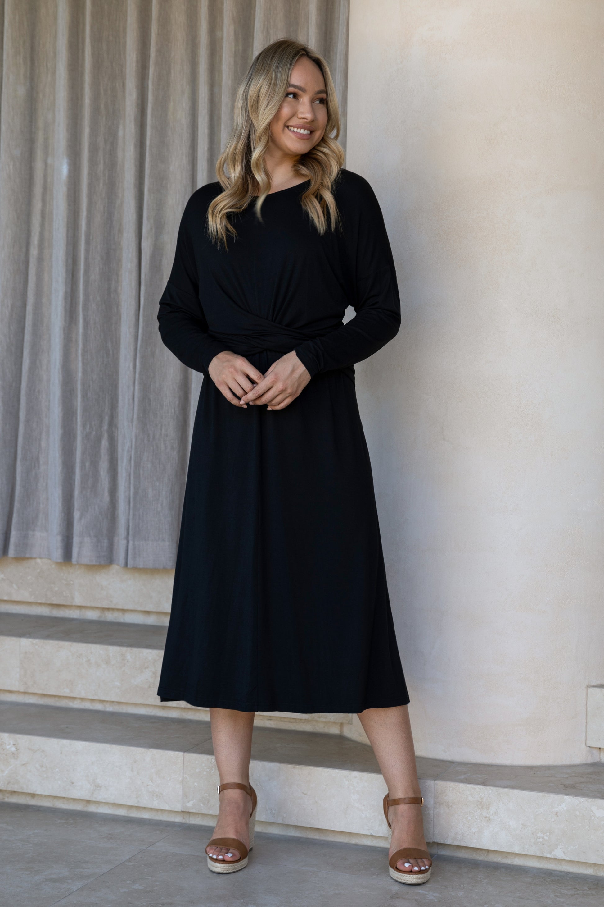 juniper dress black