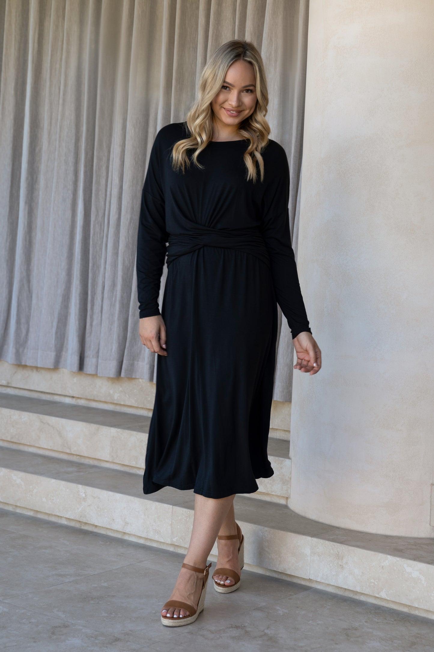 juniper dress black