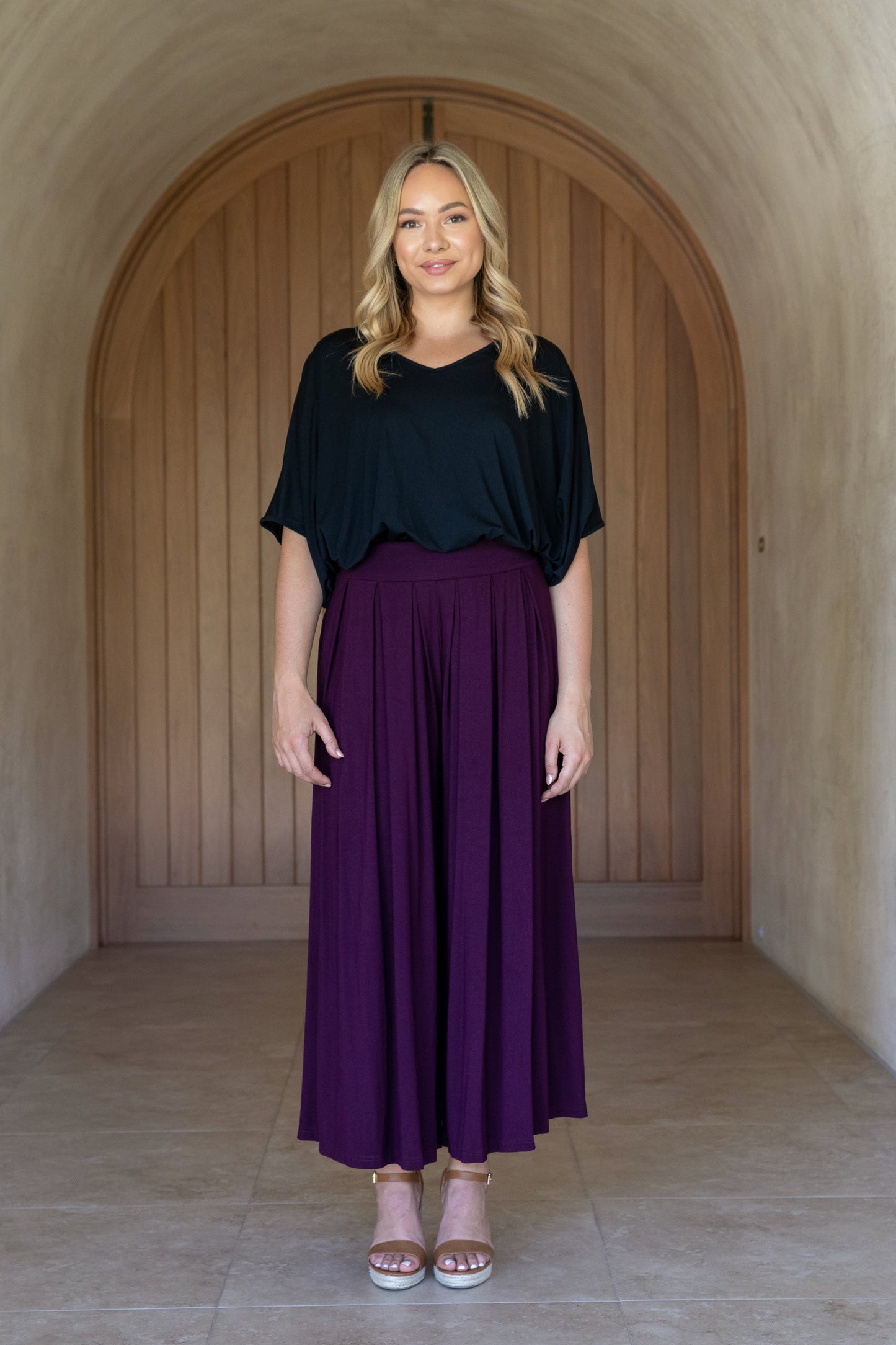 Ultimate Pant in Berry