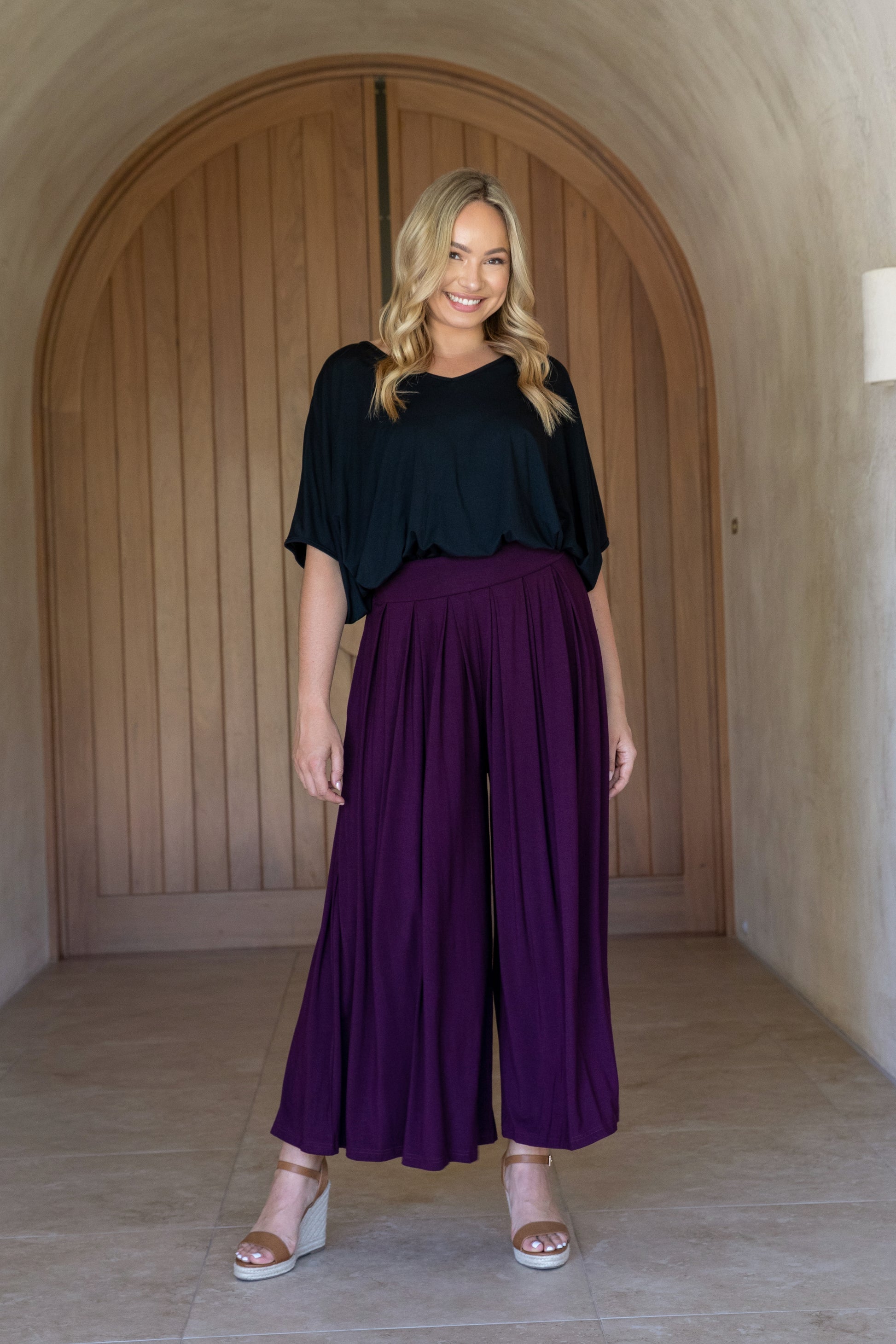 Ultimate Pant in Berry