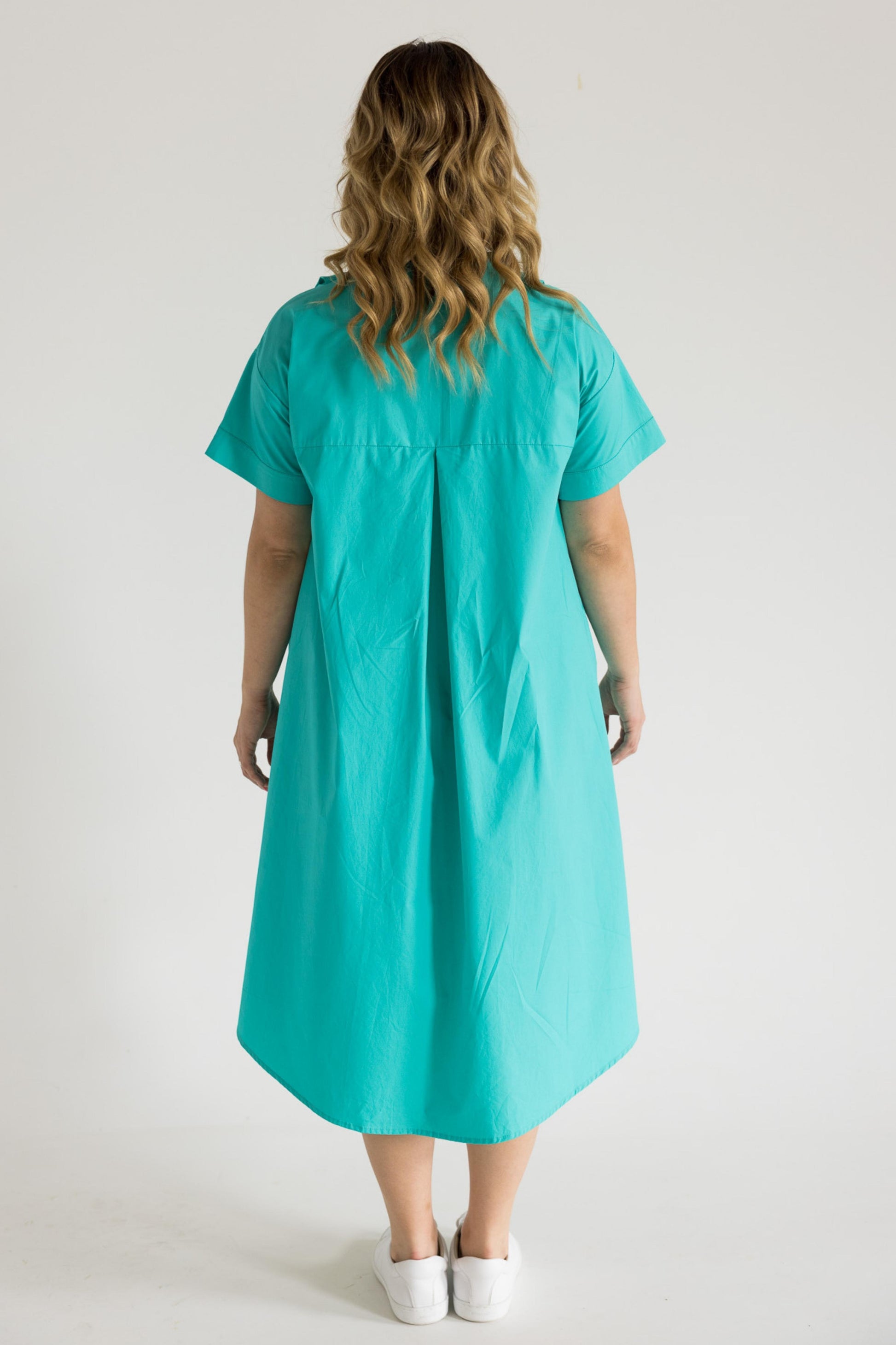 Hastings Dress in Turquoise